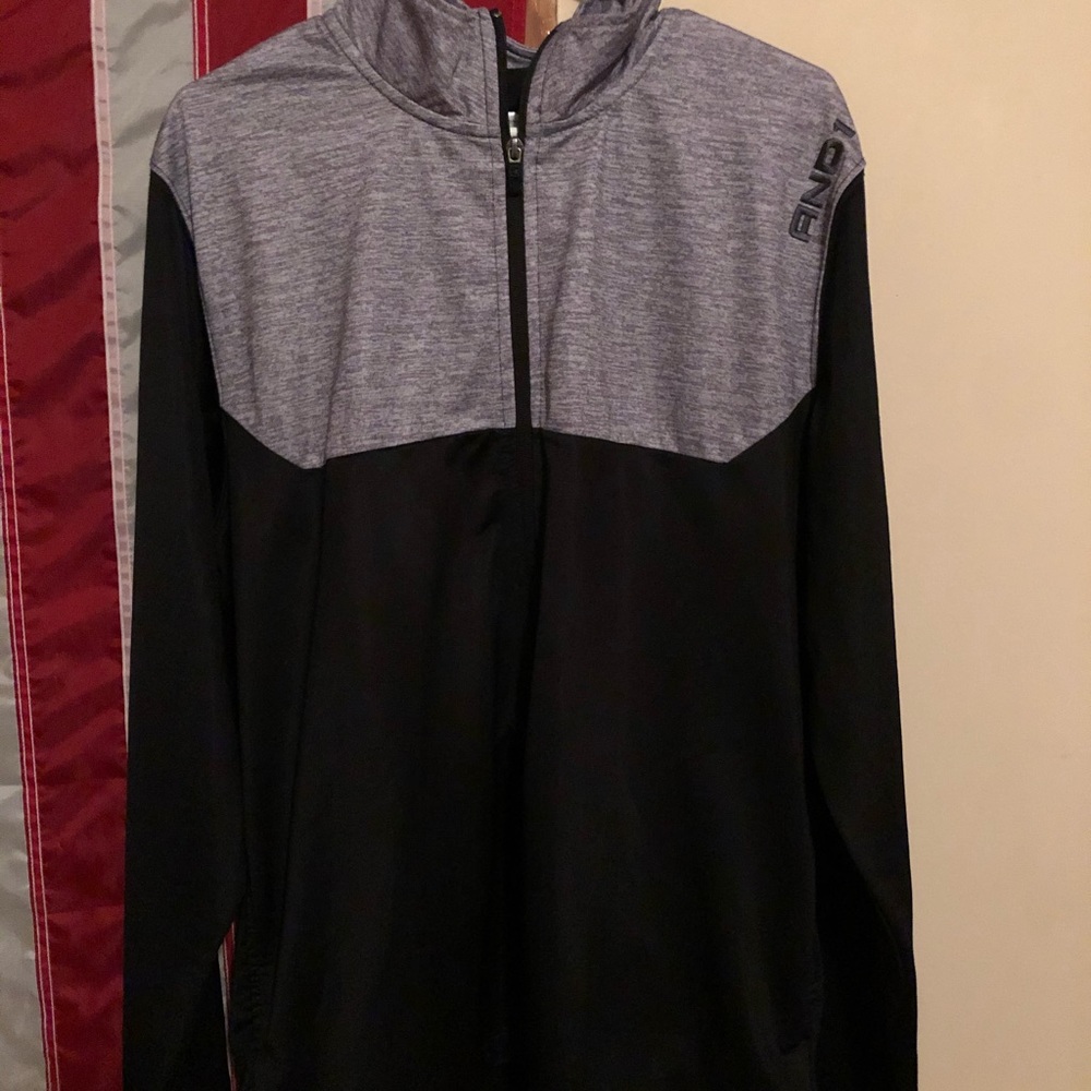 AND1 zip up hood less Jacket